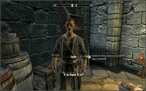 As a reminder, Enthir can be found inside one of the rooms of the Hall of Attainment - Arniels Endeavor - p. 2 - College of Winterhold quests - The Elder Scrolls V: Skyrim Game Guide