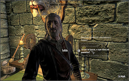 Find Tolfdir (hes usually at the main square of the college or at the Hall of the Elements) and ask him if theres anything more he would like to talk about (screen above) - Aftershock - College of Winterhold quests - The Elder Scrolls V: Skyrim Game Guide