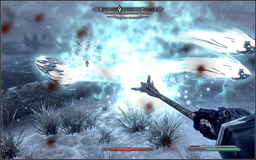 Open the world map and head to the marked location - Aftershock - College of Winterhold quests - The Elder Scrolls V: Skyrim Game Guide