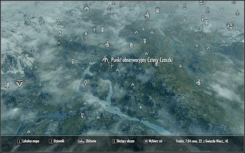 Open the world map and head to Four Skulls (screen above) - Destruction Ritual Spell - College of Winterhold quests - The Elder Scrolls V: Skyrim Game Guide