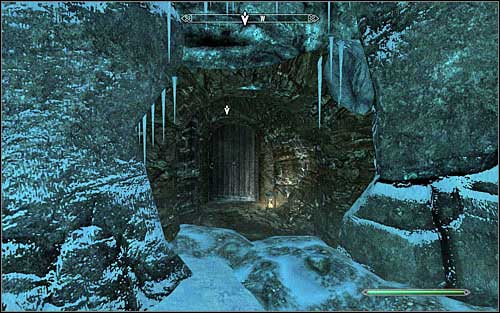 Exact instruction how to reach the Augur of Dunlain can be found in the description of the Good Intentions College main quest - Restoration Ritual Spell - College of Winterhold quests - The Elder Scrolls V: Skyrim Game Guide
