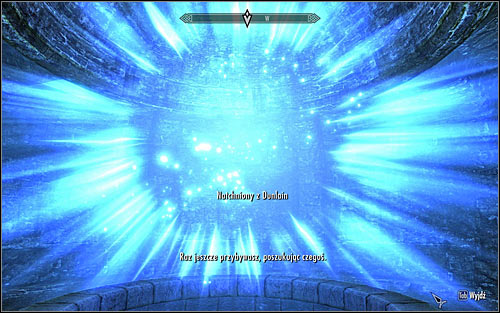 Approach the Augur of Dunlain and speak to it (screen above) - Restoration Ritual Spell - College of Winterhold quests - The Elder Scrolls V: Skyrim Game Guide