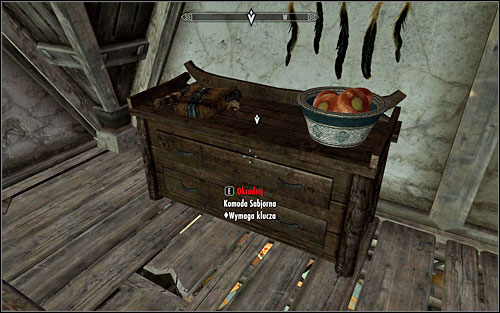 After obtaining the documents, take a look around the room - on one of the tables you will find the A Game At Dinner which can boost your Alchemy - Dampened Spirits - Thieves Guild quests - The Elder Scrolls V: Skyrim Game Guide