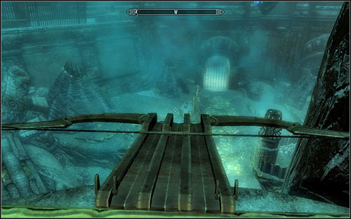 Deeper into the ruins you will come across a trap in the form of a propeller - while it wont be too much of a challenge for you, it certainly will be for your teammates - be ready for Brynjolf and Karliah going through this room in a very long and painful way - Blindsighted - Thieves Guild quests - The Elder Scrolls V: Skyrim Game Guide