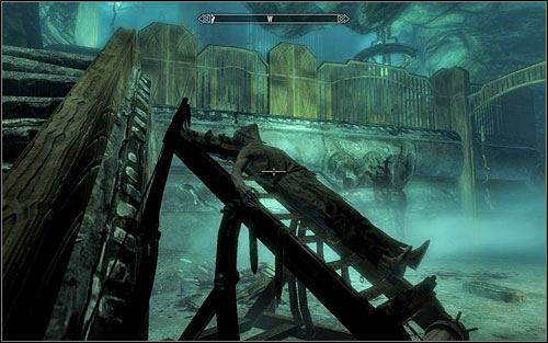 As you enter the next area, it will turn out its a torture room - Blindsighted - Thieves Guild quests - The Elder Scrolls V: Skyrim Game Guide