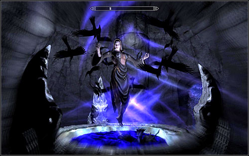 Afterwards you should speak to Karliah, who will surprisingly appear in the room - Darkness Returns - Thieves Guild quests - The Elder Scrolls V: Skyrim Game Guide