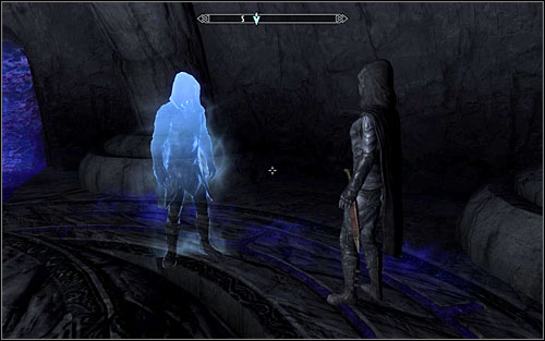 Before leaving the Twilight Sepulcher Inner Sanctum, you will be able to encounter Gallus and Karliah reuniting - Darkness Returns - Thieves Guild quests - The Elder Scrolls V: Skyrim Game Guide
