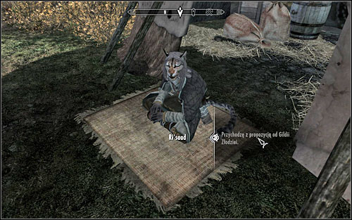 Reaching the Khajiit might be quite problematic, as hes constantly on the move with his caravan - Miscellaneous: Deliver Moon Sugar to Risaad - Thieves Guild quests - The Elder Scrolls V: Skyrim Game Guide
