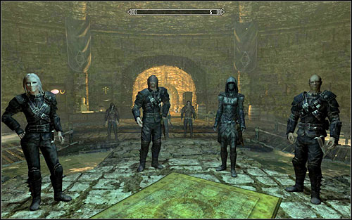 After the official ceremony, you should speak to Brynjolf about your new privileges and responsibilities - Under New Management - Thieves Guild quests - The Elder Scrolls V: Skyrim Game Guide
