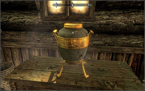 You just need to break the artifact with a strong enough blow (press and hold the mouse button) - Taking Care of Business - Thieves Guild quests - The Elder Scrolls V: Skyrim Game Guide