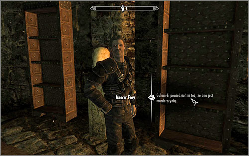 If you havent killed Gulum-Ei during your investigation, Mercer will tell you to speak to Tonilia who will exchange a part of your armor - Scoundrels Folly - Thieves Guild quests - The Elder Scrolls V: Skyrim Game Guide