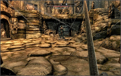 Eventually you should reach a room inside of which you will note a Bandit Outlaw - Heading to Bleak Falls Barrow | Bleak Falls Barrow - Bleak Falls Barrow - The Elder Scrolls V: Skyrim Game Guide