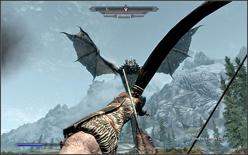The tactic of fighting the Dragon should of course depend on the specialization of you character - Fighting the Dragon | Dragon Rising - Dragon Rising - The Elder Scrolls V: Skyrim Game Guide
