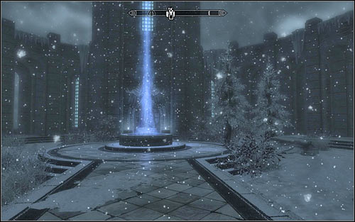 Head towards the College of Winterhold entrance - Heading to Winterhold | Elder Knowledge - Elder Knowledge - The Elder Scrolls V: Skyrim Game Guide