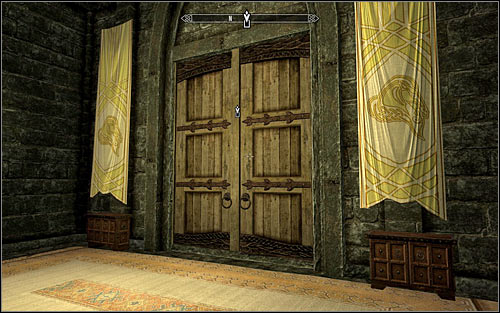 Open the world map and fast travel to Dragonsreach - Catching the dragon | The Fallen - The Fallen - The Elder Scrolls V: Skyrim Game Guide