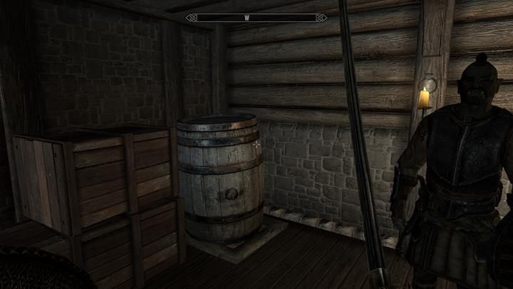 Destroy the barrel and go down. - Ugly Love | Quests in the game - Quests in the game - The Elder Scrolls V: Skyrim Game Guide
