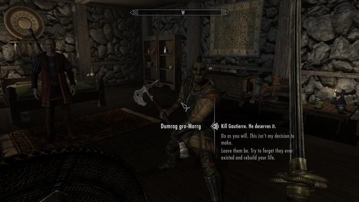 The end of this embarrassing situation depends on you. - Ugly Love | Quests in the game - Quests in the game - The Elder Scrolls V: Skyrim Game Guide