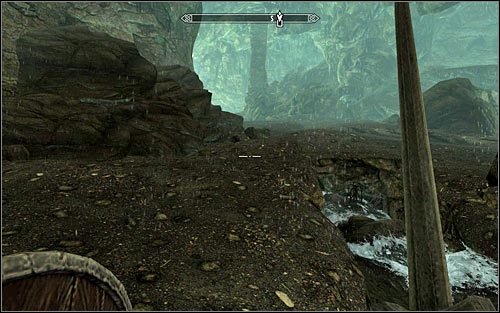 Now head east, eventually reaching a big cave - Getting through the Keep with Hadvar | Unbound - Unbound - The Elder Scrolls V: Skyrim Game Guide