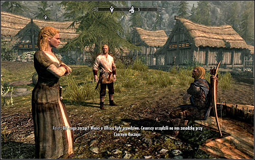 After reaching Riverwood, join Ralof and head to the sawmill - Meeting with Gerdur | Before the Storm - Before the Storm - The Elder Scrolls V: Skyrim Game Guide