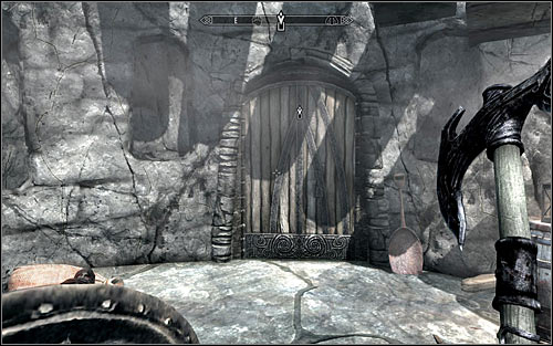 Be careful, as the temple entrance is likely to be guarded by Bandits and a Novice Warlock - Heading to the temple of Ustengrav | The Horn of Jurgen Windcaller - The Horn of Jurgen Windcaller - The Elder Scrolls V: Skyrim Game Guide