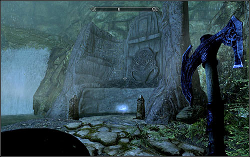 If you want to explore the eastern balcony on which the Skeletons were, you will have to look out for the pressure plates beside the stairs, going between them - Heading to the temple of Ustengrav | The Horn of Jurgen Windcaller - The Horn of Jurgen Windcaller - The Elder Scrolls V: Skyrim Game Guide