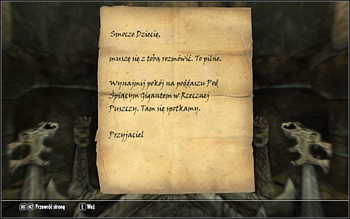 Approach the altar and take the mysterious note left where the Horn should be - Retrieving the Horn and giving it to the Greybeards | The Horn of Jurgen Windcaller - The Horn of Jurgen Windcaller - The Elder Scrolls V: Skyrim Game Guide
