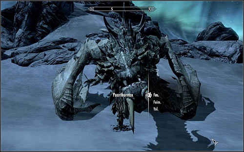 In the end you should ask Paarthurnax about training the mortals and meditation, thanks to which the Greybeards Master will offer you boosting one of your Shouts (screen above) - Meeting Paarthurnax | The Throat of the World - The Throat of the World - The Elder Scrolls V: Skyrim Game Guide