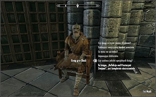 Once again speak with Urag gro-Shub and ask him about the Ruminations on the Elder Scrolls, written by Septimus Signus (screen above), who has apparently lost his mind and therefore the contents is absolutely inexplicable - Finding Septimus Signus | Elder Knowledge - Elder Knowledge - The Elder Scrolls V: Skyrim Game Guide