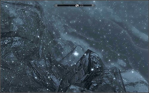 Open the world map to establish that Septimus can be found north of the College of Winterhold - Finding Septimus Signus | Elder Knowledge - Elder Knowledge - The Elder Scrolls V: Skyrim Game Guide
