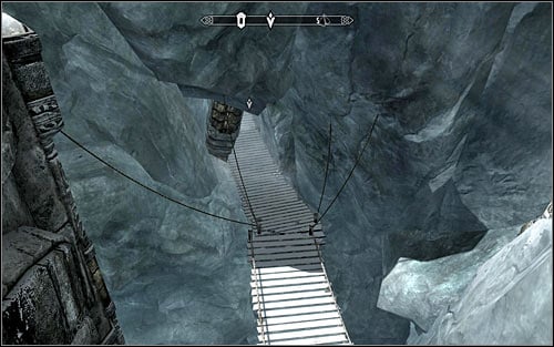 After reaching the destination, you might consider spending some time to examine the ruined buildings, though its of course completely optional - Obtaining the Elder Scroll | Elder Knowledge - Elder Knowledge - The Elder Scrolls V: Skyrim Game Guide