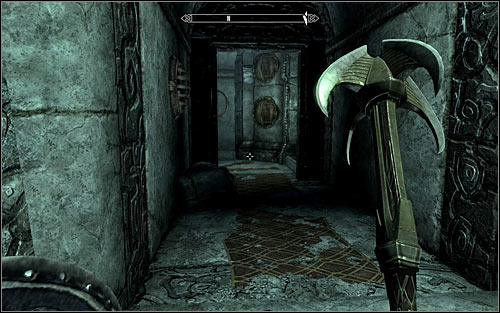 If you want, you can sacrifice some time to jump between the moving machine elements - Discerning the Transmundane - p. 1 - Daedric quests - The Elder Scrolls V: Skyrim Game Guide