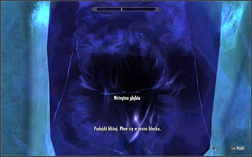 As you try to leave Septimus Signuss Outpost, you will be stopped by a Wretched Abyss (screen above) and will have to speak to her - Discerning the Transmundane - p. 3 - Daedric quests - The Elder Scrolls V: Skyrim Game Guide