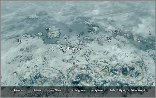 If you dont want to waste time on searching for a member of this race, you can head to Hobs Fall Cave (screen above), located west of Winterhold - Discerning the Transmundane - p. 3 - Daedric quests - The Elder Scrolls V: Skyrim Game Guide