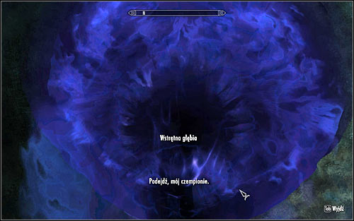 Turn around and try to leave the room to come across the Wretched Abyss (screen above) yet again - Discerning the Transmundane - p. 3 - Daedric quests - The Elder Scrolls V: Skyrim Game Guide