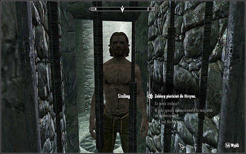 In the end you can of course offer to help Singing, taking the Cursed Ring of Hircine and heading out to find the Lord of Hunt who can take off the curse - Ill Met By Moonlight - p. 1 - Daedric quests - The Elder Scrolls V: Skyrim Game Guide