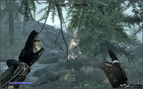 After locating the target it will turn out that youre not meant to fight any sort of monster, but kill the White Stag - Ill Met By Moonlight - p. 1 - Daedric quests - The Elder Scrolls V: Skyrim Game Guide