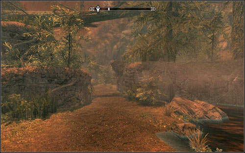 After the conversation, choose the path leading north (screen above) - Ill Met By Moonlight - p. 2 - Daedric quests - The Elder Scrolls V: Skyrim Game Guide
