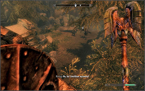 Follow Sindings steps, using the stairs and heading north-west - Ill Met By Moonlight - p. 2 - Daedric quests - The Elder Scrolls V: Skyrim Game Guide