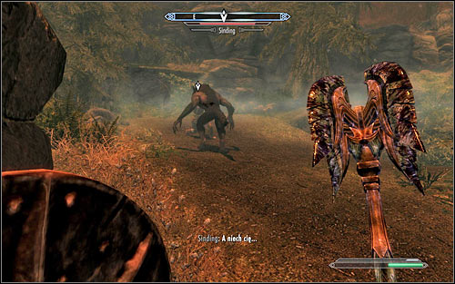 You rather wont be able to defeat Sinding with the first hunters group - Ill Met By Moonlight - p. 2 - Daedric quests - The Elder Scrolls V: Skyrim Game Guide