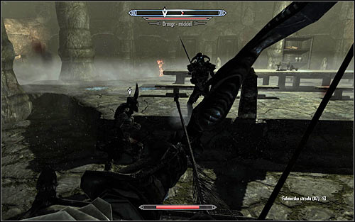 You must be very careful about Eola if she takes part in this battle and dont let the monster surround her, as she would be easily killed by their powerful attacks - The Taste of Death - p. 2 - Daedric quests - The Elder Scrolls V: Skyrim Game Guide
