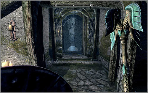 Save your game and head north, going through a small waterfall - The Black Star - p. 1 - Daedric quests - The Elder Scrolls V: Skyrim Game Guide