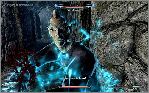 Traditionally, you can take a look around (a chest and the flooded northern room) or move onwards, further to the east - The Black Star - p. 2 - Daedric quests - The Elder Scrolls V: Skyrim Game Guide