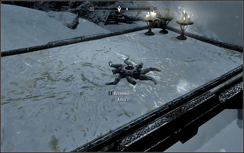 Let Anarea cleanse the artifact and soon afterwards you will have the chance to speak to Azura herself - The Black Star - p. 3 - Daedric quests - The Elder Scrolls V: Skyrim Game Guide