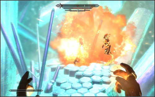 If your character prefers ranged weapons, lead out precise attacks and keep constantly strafing to avoid getting hit - The Black Star - p. 3 - Daedric quests - The Elder Scrolls V: Skyrim Game Guide