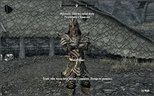 Approach Chief Yamarz and speak with him (screen above) - The Cursed Tribe - p. 2 - Daedric quests - The Elder Scrolls V: Skyrim Game Guide