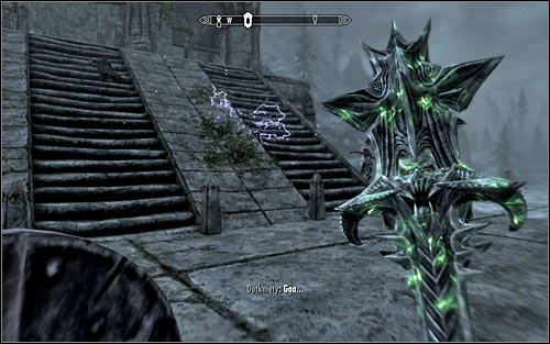 Head west and eventually you will reach some big constructions of the surface - The Only Cure - p. 2 - Daedric quests - The Elder Scrolls V: Skyrim Game Guide