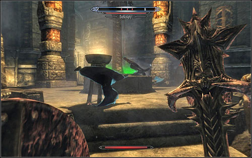 Regardless of the chosen option, keep exploring the ruins and going north-west - The Only Cure - p. 2 - Daedric quests - The Elder Scrolls V: Skyrim Game Guide