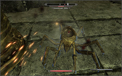 Head to the middle part of the new room and you will be attacked most of all by Dwarven Spiders (screen above) - The Only Cure - p. 2 - Daedric quests - The Elder Scrolls V: Skyrim Game Guide