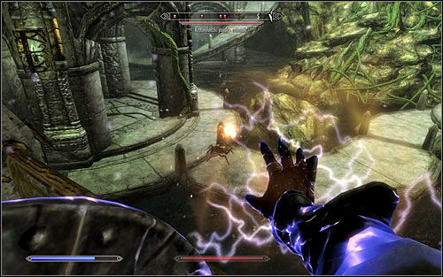 Turn south and after reaching a large cave stand by the balustrade - The Only Cure - p. 3 - Daedric quests - The Elder Scrolls V: Skyrim Game Guide