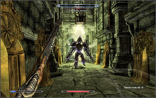 Choose the corridor going south and a Dwarven Centurion will cross your way - The Only Cure - p. 3 - Daedric quests - The Elder Scrolls V: Skyrim Game Guide